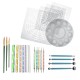25pcs Mandala Dotting Tools Rock Painting Kit Dot Art Rock Pen Paint Stencil 25pcs Mandala Dotting Tools Rock Painting Kit Dot Art Rock Pen Paint Stencil