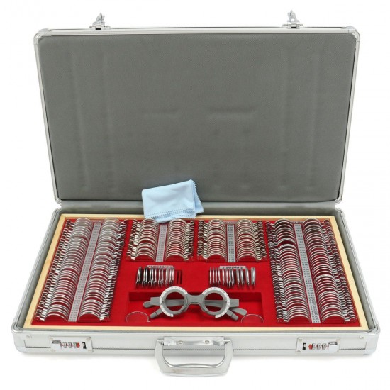 266Pcs Optometry Lens with 1 Optometry Test Frame Glasses Accessories 266Pcs Optometry Lens with 1 Optometry Test Frame Glasses Accessories
