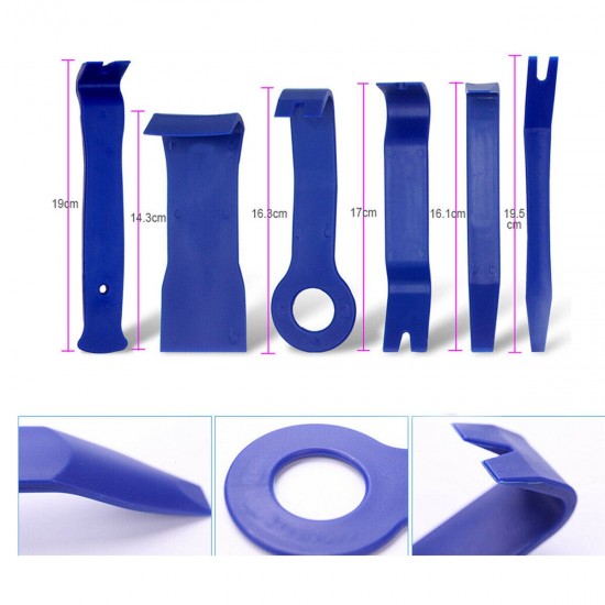 26PcsCar Trim Door Panel Removal Install Tools Molding Bag Pry Interior Clip 26PcsCar Trim Door Panel Removal Install Tools Molding Bag Pry Interior Clip