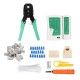2KT-2173 Network Repair Tool Kit Network Cables Tester Plier Manual Combination Tool Set Hardware Tool Kit