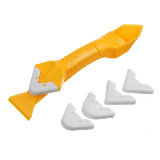 3 In1 Silicone Sealant Remover Tool Set Scrapers Caulking Mould