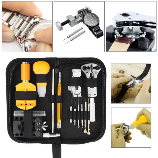 30/35/199Pcs Watch Repair Tool Kit Band Strap Cover Remover Opener Screwdriver 30/35/199Pcs Watch Repair Tool Kit Band Strap Cover Remover Opener Screwdriver