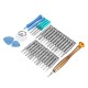 33 in 1 Cell Phone Repair Tools Torx Wallet Screwdriver Repair Tool Set for iPhone Cellphone