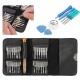 33 in 1 Cell Phone Repair Tools Torx Wallet Screwdriver Repair Tool Set for iPhone Cellphone