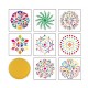 35PCS Pottery Mandala Dotting Tool Set Rock Stone Dot Art Painting Paint Stencil Tools Kit