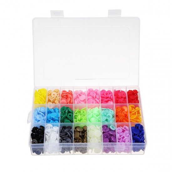 360 Sets Plastic Fastener Snap Kit Snap Pliers T5 Snap Buttons Handheld Tool 360 Sets Plastic Fastener Snap Kit Snap Pliers T5 Snap Buttons Handheld Tool