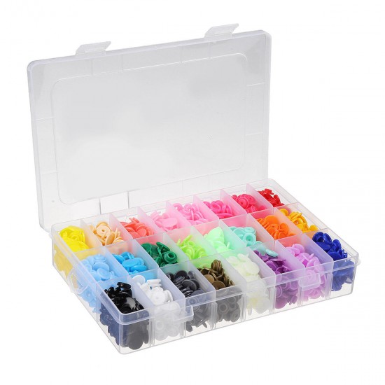 360 Sets Plastic Fastener Snap Kit Snap Pliers T5 Snap Buttons Handheld Tool 360 Sets Plastic Fastener Snap Kit Snap Pliers T5 Snap Buttons Handheld Tool