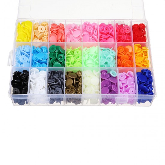 360 Sets Plastic Fastener Snap Kit Snap Pliers T5 Snap Buttons Handheld Tool 360 Sets Plastic Fastener Snap Kit Snap Pliers T5 Snap Buttons Handheld Tool