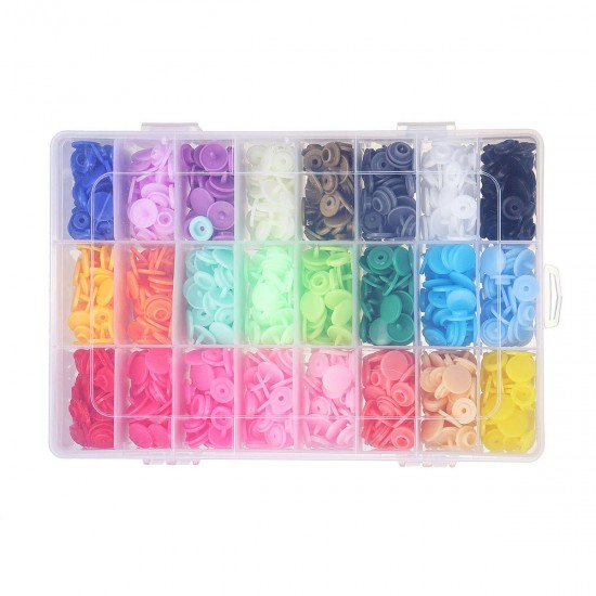 360 Sets Plastic Fastener Snap Kit Snap Pliers T5 Snap Buttons Handheld Tool 360 Sets Plastic Fastener Snap Kit Snap Pliers T5 Snap Buttons Handheld Tool
