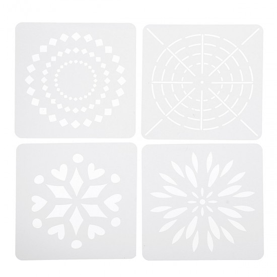 37PCS Mandala Dotting Tools Painting Kit Art Pen Stencil Brush Tray Supplies 37PCS Mandala Dotting Tools Painting Kit Art Pen Stencil Brush Tray Supplies