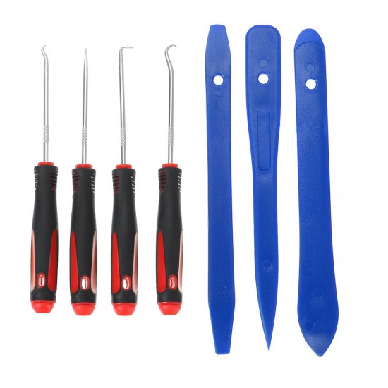 38Pcs Car Trim Removal Tool Auto Hand Tools Pry Bar Dash Panel Door Interior Kit