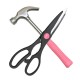 39PCS Tool Set General Household Hand Tool Kit Pink with Plastic Toolbox 39PCS Tool Set General Household Hand Tool Kit Pink with Plastic Toolbox