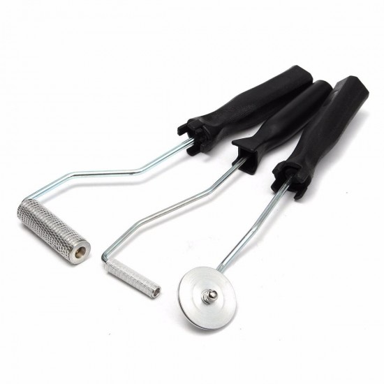 3Pcs Aluminum Fiber Glass Bubble Laminating Roller Tool Kit 3Pcs Aluminum Fiber Glass Bubble Laminating Roller Tool Kit