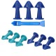3Pcs Multi-function Glue Glue Nozzle Scraper Sealant Finish Clean Remover Tool 3Pcs Multi-function Glue Glue Nozzle Scraper Sealant Finish Clean Remover Tool