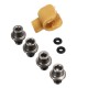 3mm/4mm/5mm Ear Piercing Gun Pierce Metal Kit Tool With 98 Free Studs