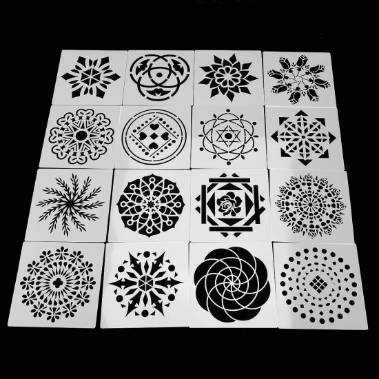 40Pcs Mandala Dotting Tools Set Kit Painting Rocks Stone Art Pen Paint Stencil Tools Kit 40Pcs Mandala Dotting Tools Set Kit Painting Rocks Stone Art Pen Paint Stencil Tools Kit