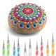 41Pcs Acrylic Nail Art Dotting Pen Art Mandala Manicure Painting Tool Kit Set