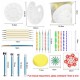 41Pcs Acrylic Nail Art Dotting Pen Art Mandala Manicure Painting Tool Kit Set