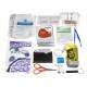 44Pcs 18 kinds Outdoor Emergency Survival Kit Gear for Home Office Car Boat Camping Hiking First Aid Kit 44Pcs 18 kinds Outdoor Emergency Survival Kit Gear for Home Office Car Boat Camping Hiking First Aid Kit