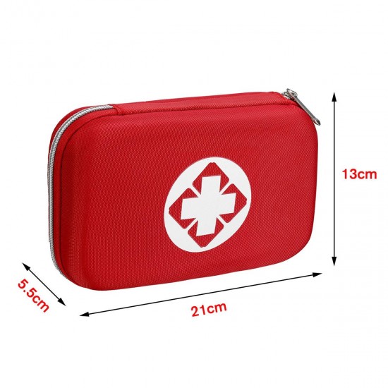 44Pcs 18 kinds Outdoor Emergency Survival Kit Gear for Home Office Car Boat Camping Hiking First Aid Kit