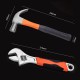 45Pcs Home Repair Maintain DIY Household Hand Tool Kit Wrench Screwdriver Hammer Mechanics Box