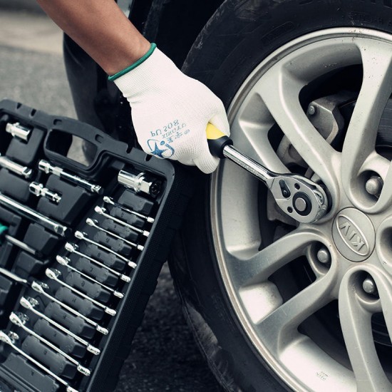 46Pcs Tool Box Car Motorcycle Repair Set Hand Tool Home Service DIY Kit Socket Head Wrench 46Pcs Tool Box Car Motorcycle Repair Set Hand Tool Home Service DIY Kit Socket Head Wrench