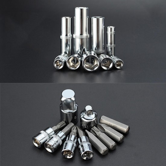 46Pcs Tool Box Car Motorcycle Repair Set Hand Tool Home Service DIY Kit Socket Head Wrench 46Pcs Tool Box Car Motorcycle Repair Set Hand Tool Home Service DIY Kit Socket Head Wrench