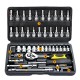 46Pcs Tool Box Car Motorcycle Repair Set Hand Tool Home Service DIY Kit Socket Head Wrench