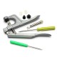 500 Sets Snap Press Plier Plastic Resin Stud Button Fastener Setter Tool Kit 500 Sets Snap Press Plier Plastic Resin Stud Button Fastener Setter Tool Kit