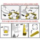 500Pcs Clips+200Pcs Wedges Tile Leveling System Spacer+Pliers