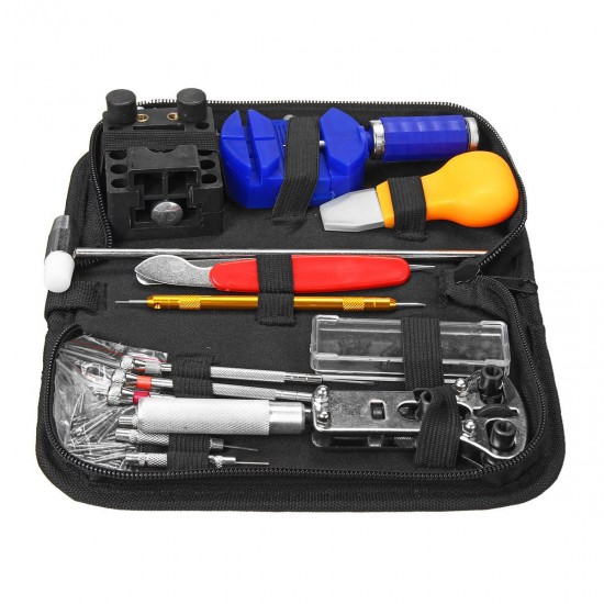 507Pcs Watch Repair Tool Kit Back Case Pin Link Spring Strap Remover Opener Tool Set 507Pcs Watch Repair Tool Kit Back Case Pin Link Spring Strap Remover Opener Tool Set