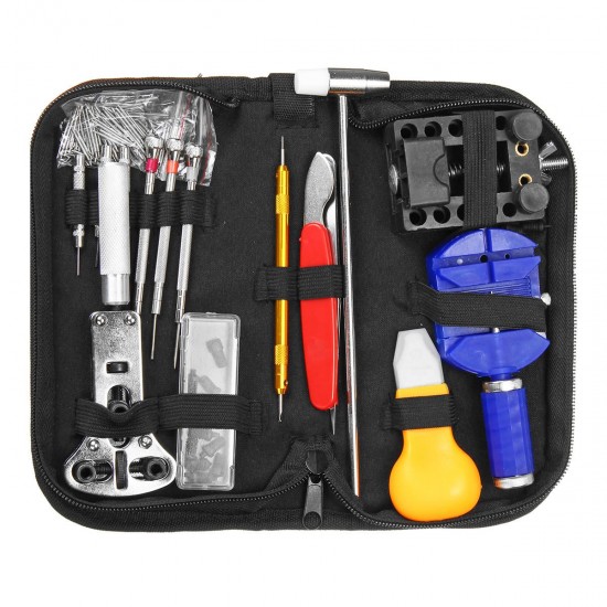 507Pcs Watch Repair Tool Kit Back Case Pin Link Spring Strap Remover Opener Tool Set