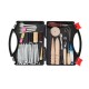 50PCS Leather Craft Tools Kit Hand DIY Sewing Stitching Carving Work Punch Saddle for Leather Working