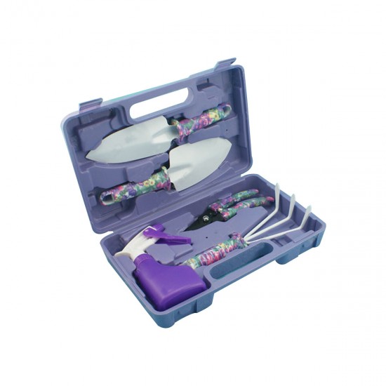 5PCS Gardening Tools Set Gifts Ergonomic Non Slip Handle Garden Hand Tool Set 5PCS Gardening Tools Set Gifts Ergonomic Non Slip Handle Garden Hand Tool Set