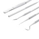 5pcs Stainless Oral Care Dental Tools Kit Dentist Teeth Clean Hygiene Picks Mirror Tool 5pcs Stainless Oral Care Dental Tools Kit Dentist Teeth Clean Hygiene Picks Mirror Tool