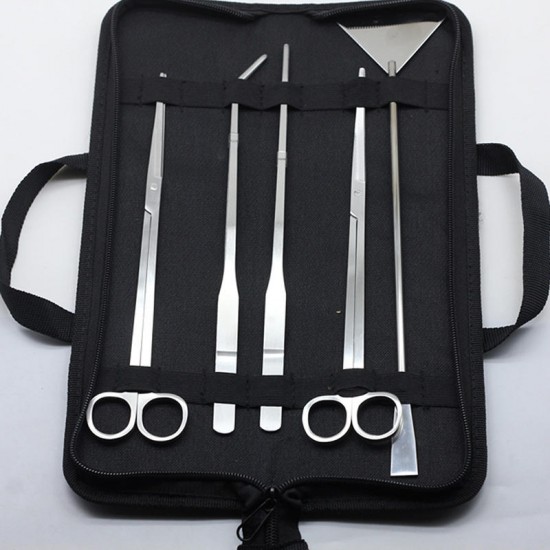 5pcs/set Aquarium Maintenance Tools Kit Tweezers Scissors For Live Plants Grass Aquario Accessory Fish Aquatic Pet Supplies 5pcs/set Aquarium Maintenance Tools Kit Tweezers Scissors For Live Plants Grass Aquario Accessory Fish Aquatic Pet Supplies