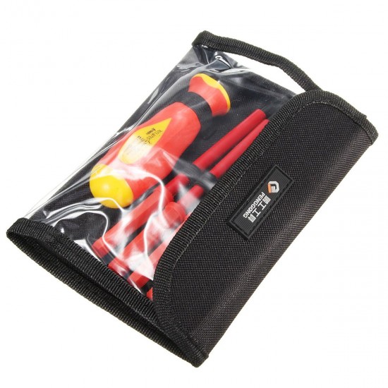 6 In 1 Insulated Electrical Screwdriver Set 1000V High Voltage Resistant Repair Tools Kit 6 In 1 Insulated Electrical Screwdriver Set 1000V High Voltage Resistant Repair Tools Kit