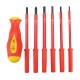 6 In 1 Insulated Electrical Screwdriver Set 1000V High Voltage Resistant Repair Tools Kit