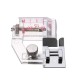 6/12/18/25mm Fabric Bias Binding Tape Maker Kit Set Binder Foot For Sewing Quilting + AWL 6/12/18/25mm Fabric Bias Binding Tape Maker Kit Set Binder Foot For Sewing Quilting + AWL
