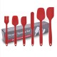 6PCS Non-Stick Rubber Spatula Set Heat-Resistant Spatula Kitchen Utensils Set Tools Kit 6PCS Non-Stick Rubber Spatula Set Heat-Resistant Spatula Kitchen Utensils Set Tools Kit