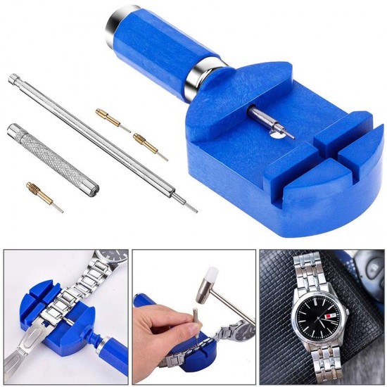 6Pcs Watch Strap Remover Simple Tool Watch Opener Repair Tools Kit Hand Watchmakers Household