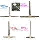 6pcs 8-150mm Telescopic Gauge Set Micrometer Measurement Bore Engineers Kit 6pcs 8-150mm Telescopic Gauge Set Micrometer Measurement Bore Engineers Kit