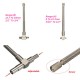 6pcs 8-150mm Telescopic Gauge Set Micrometer Measurement Bore Engineers Kit 6pcs 8-150mm Telescopic Gauge Set Micrometer Measurement Bore Engineers Kit