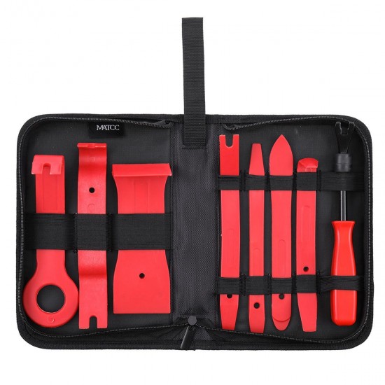 7PCS Car Interior Trim Disassembly Repair Tool Panel Radio Body Clip Installer Kit Set