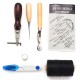 7Pcs Leather Craft Hand Stitching Sewing Tool Kit Thread 7Pcs Leather Craft Hand Stitching Sewing Tool Kit Thread