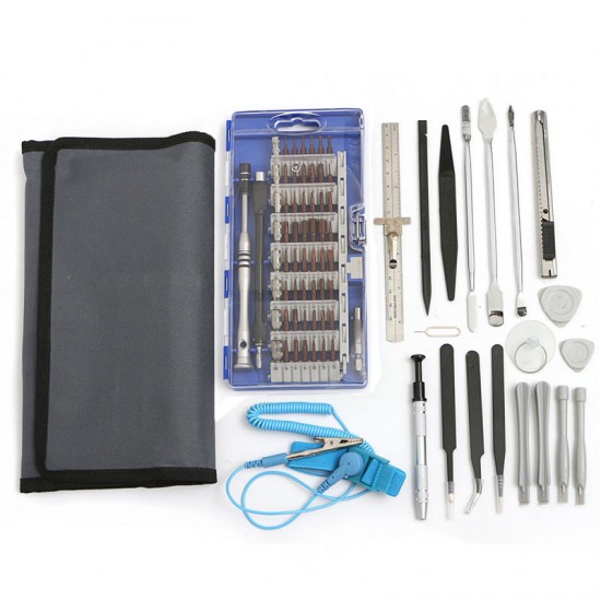 80 In 1 Screwdriver Repair Opening Tools Kit Pry for Pad Mobile Phone 3 Colors 80 In 1 Screwdriver Repair Opening Tools Kit Pry for Pad Mobile Phone 3 Colors