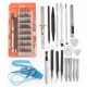 80 In 1 Screwdriver Repair Opening Tools Kit Pry for Pad Mobile Phone 3 Colors