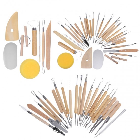 8/22/30PCS Leather Craft Tools Carving Stitching Sewing Sculpture Ceramic Kit