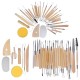 8/22/30PCS Leather Craft Tools Carving Stitching Sewing Sculpture Ceramic Kit 8/22/30PCS Leather Craft Tools Carving Stitching Sewing Sculpture Ceramic Kit