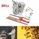 8PCS BEE Equipment Smoker Brush Uncapping Fork Queen Catcher Hive Tool Beekeeping 8PCS BEE Equipment Smoker Brush Uncapping Fork Queen Catcher Hive Tool Beekeeping